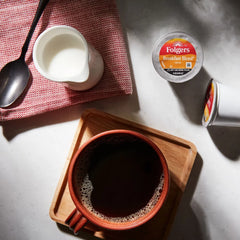 Folgers Breakfast Blend Mild Roast Coffee - Keurig K-Cup Pods - 24ct