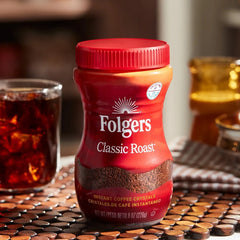 Folgers Classic Medium Roast Instant Coffee - 8oz