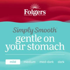 Folgers Simply Smooth Light Roast Ground Coffee Can - 23oz